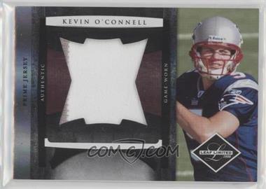 2008 Leaf Limited - Rookie Jumbo Jerseys - Prime #10 - Kevin O'Connell /10