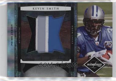 2008 Leaf Limited - Rookie Jumbo Jerseys - Prime #30 - Kevin Smith /10