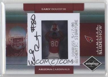 2008 Leaf Limited - SlideShow #SS23 - Early Doucet III /50 [Noted]