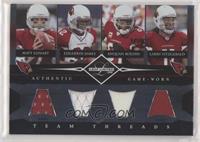 Larry Fitzgerald, Anquan Boldin, Edgerrin James, Matt Leinart #/100