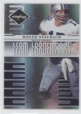 2008 Leaf Limited - Team Trademarks - Holofoil #T-6 - Roger Staubach /100