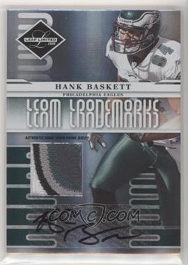 2008 Leaf Limited - Team Trademarks - Materials Prime Signatures #T-28 - Hank Baskett /25 [Noted]