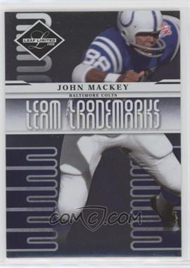 2008 Leaf Limited - Team Trademarks #T-11 - John Mackey /999