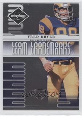 2008 Leaf Limited - Team Trademarks #T-27 - Fred Dryer /999