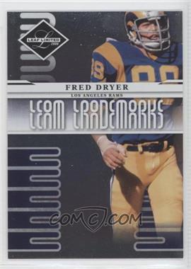 2008 Leaf Limited - Team Trademarks #T-27 - Fred Dryer /999