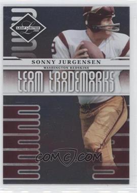 2008 Leaf Limited - Team Trademarks #T-36 - Sonny Jurgensen /999