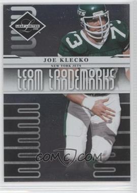 2008 Leaf Limited - Team Trademarks #T-5 - Joe Klecko /999