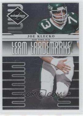 2008 Leaf Limited - Team Trademarks #T-5 - Joe Klecko /999