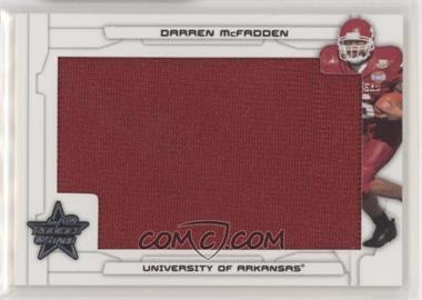 2008 Leaf Rookies & Stars - [Base] - College Jerseys #211 - SP Rookie Jumbo - Darren McFadden /25