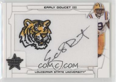 2008 Leaf Rookies & Stars - [Base] - College Patch Signatures #219 - SP Rookie Jumbo - Early Doucet III /29