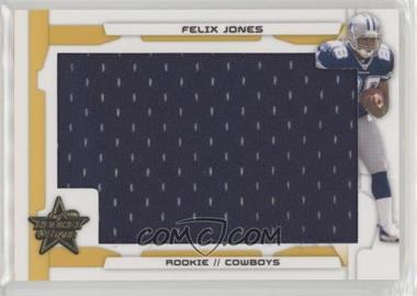 2008 Leaf Rookies & Stars - [Base] - Gold Materials #222 - SP Rookie Jumbo - Felix Jones /25