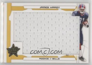 2008 Leaf Rookies & Stars - [Base] - Gold Materials #227 - SP Rookie Jumbo - James Hardy /25