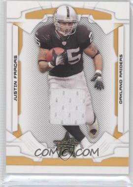 2008 Leaf Rookies & Stars - [Base] - Gold Materials #70 - Justin Fargas