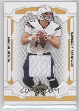 2008 Leaf Rookies & Stars - [Base] - Gold Materials #78 - Philip Rivers