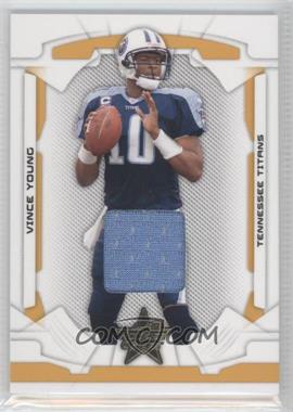 2008 Leaf Rookies & Stars - [Base] - Gold Materials #94 - Vince Young