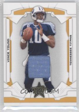 2008 Leaf Rookies & Stars - [Base] - Gold Materials #94 - Vince Young