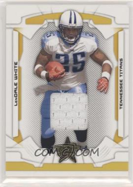 2008 Leaf Rookies & Stars - [Base] - Gold Materials #95 - LenDale White [Noted]