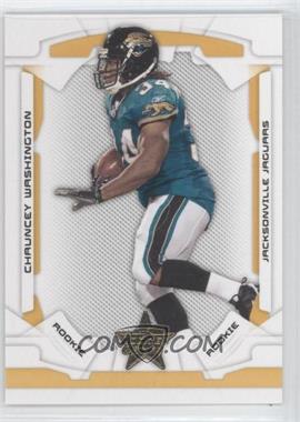 2008 Leaf Rookies & Stars - [Base] - Gold #124 - Rookie - Chauncey Washington /349