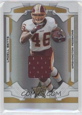 2008 Leaf Rookies & Stars - [Base] - Longevity Parallel Gold Materials #100 - Ladell Betts /250