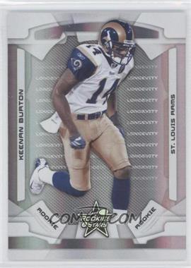 2008 Leaf Rookies & Stars - [Base] - Longevity Parallel Holofoil #152 - Rookie - Keenan Burton /99