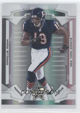 2008 Leaf Rookies & Stars - [Base] - Longevity Parallel Holofoil #158 - Rookie - Marcus Monk /99