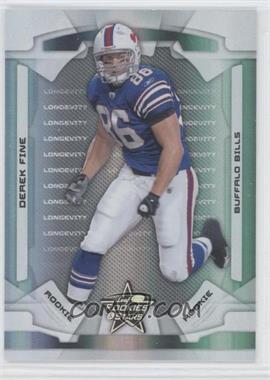 2008 Leaf Rookies & Stars - [Base] - Longevity Parallel Holofoil #190 - Rookie - Derek Fine /99