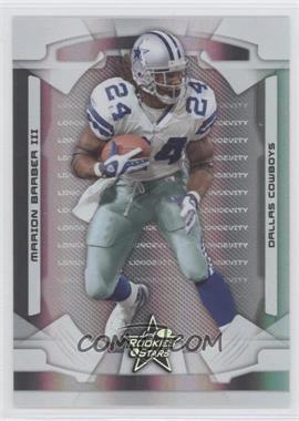 2008 Leaf Rookies & Stars - [Base] - Longevity Parallel Holofoil #28 - Marion Barber III /99