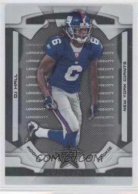 2008 Leaf Rookies & Stars - [Base] - Longevity Parallel Silver #129 - Rookie - DJ Hall /249