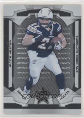 2008 Leaf Rookies & Stars - [Base] - Longevity Parallel Silver #140 - Rookie - Jacob Hester /249