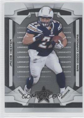 2008 Leaf Rookies & Stars - [Base] - Longevity Parallel Silver #140 - Rookie - Jacob Hester /249