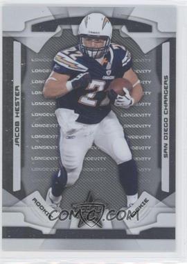 2008 Leaf Rookies & Stars - [Base] - Longevity Parallel Silver #140 - Rookie - Jacob Hester /249