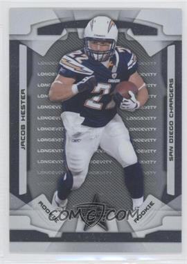 2008 Leaf Rookies & Stars - [Base] - Longevity Parallel Silver #140 - Rookie - Jacob Hester /249