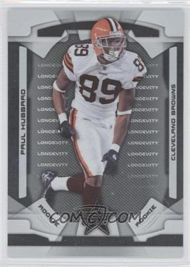 2008 Leaf Rookies & Stars - [Base] - Longevity Parallel Silver #167 - Rookie - Paul Hubbard /249