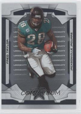 2008 Leaf Rookies & Stars - [Base] - Longevity Parallel Silver #45 - Fred Taylor /249