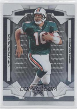 2008 Leaf Rookies & Stars - [Base] - Longevity Parallel Silver #51 - Chad Pennington /249