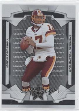 2008 Leaf Rookies & Stars - [Base] - Longevity Parallel Silver #97 - Jason Campbell /249