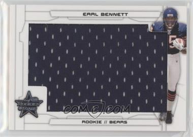 2008 Leaf Rookies & Stars - [Base] - Materials #218 - SP Rookie Jumbo - Earl Bennett /50