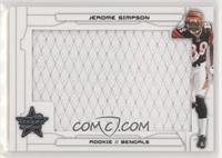 SP Rookie Jumbo - Jerome Simpson #/50