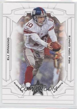 2008 Leaf Rookies & Stars - [Base] #115 - Elements - Eli Manning