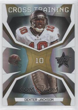 2008 Leaf Rookies & Stars - Cross Training - Gold #CT-8 - Dexter Jackson /500