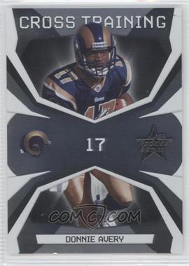 2008 Leaf Rookies & Stars - Cross Training #CT-9 - Donnie Avery /1000