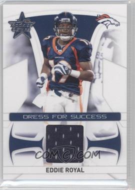 2008 Leaf Rookies & Stars - Dress For Success #DS-31 - Eddie Royal /250