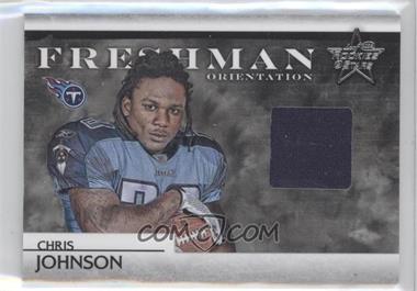 2008 Leaf Rookies & Stars - Freshman Orientation Materials - Jerseys #FO-22 - Chris Johnson /250