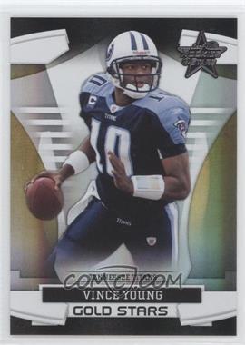 2008 Leaf Rookies & Stars - Gold Stars - Black #GS-2 - Vince Young /500