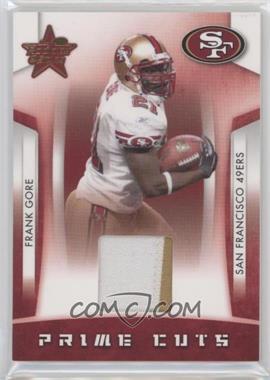 2008 Leaf Rookies & Stars - Prime Cuts #PC-12 - Frank Gore /50 [EX to NM]