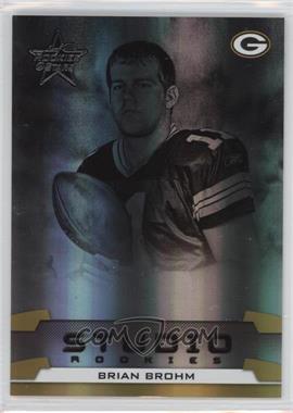 2008 Leaf Rookies & Stars - Studio Rookies - Gold #SR-33 - Brian Brohm /500