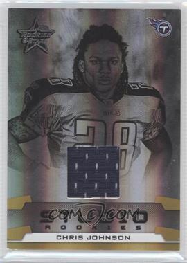 2008 Leaf Rookies & Stars - Studio Rookies - Materials #SR-31 - Chris Johnson /250