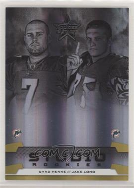 2008 Leaf Rookies & Stars - Studio Rookies Combos - Gold #SRC-8 - Chad Henne, Jake Long /500