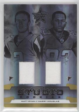 2008 Leaf Rookies & Stars - Studio Rookies Combos - Materials #SRC-1 - Matt Ryan, Harry Douglas /250