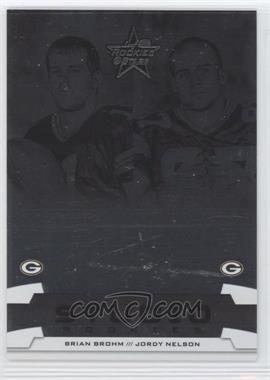 2008 Leaf Rookies & Stars - Studio Rookies Combos #SRC-2 - Brian Brohm, Jordy Nelson /1000